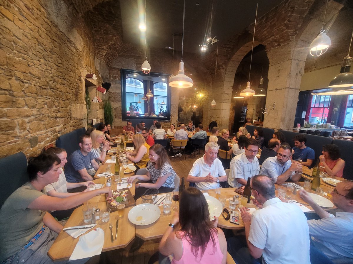 Drying River Networks and Climate Change (@dryver_h2020) on Twitter photo Yesterday evening, the <a href="/DRYvER_H2020/">Drying River Networks and Climate Change</a> team was experiencing Lyon's cuisine after a very productive meeting day! Yesterday evening, the <a href="/DRYvER_H2020/">Drying River Networks and Climate Change</a> team was experiencing Lyon's cuisine after a very productive meeting day!
