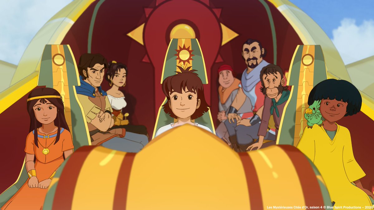 🌟#Animation : Aujourd'hui on fête les 40 ans des Mystérieuses Cités d'Or !

Une série culte des années 80' produite et fabriquée dans les studios de #BlueSpirit (@newen_studios) / distribuée par @newenconnect !