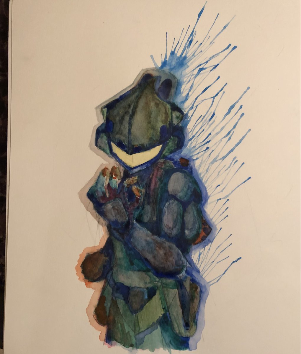 [BARELY HUMAN] - 2022
#SpaceBaby #Watercolor #art