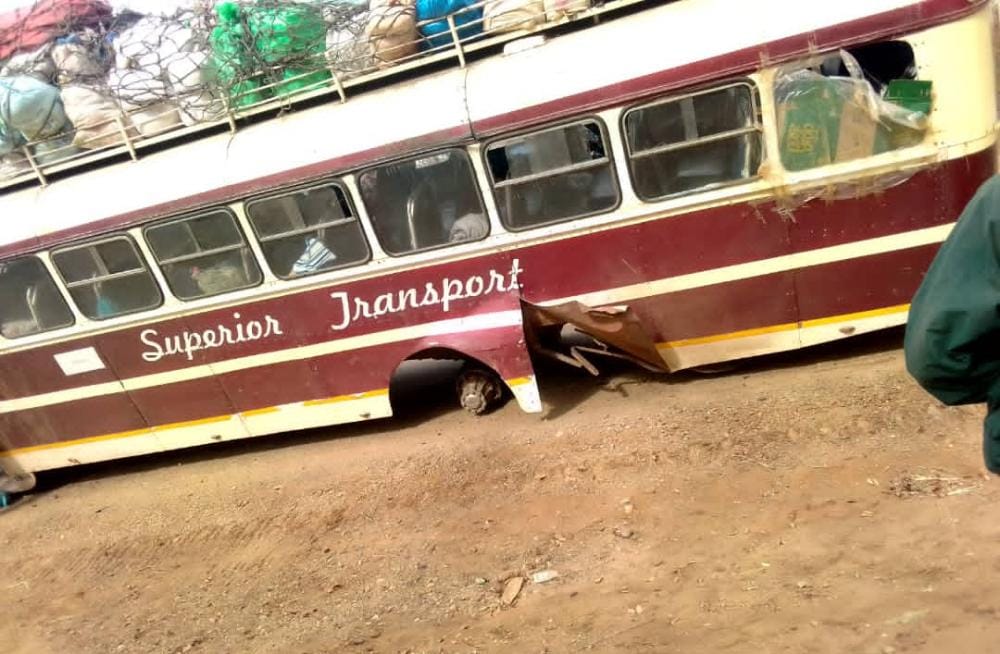 Dicing with death: Within two days, Kanono and Ntubeni buses that ply the notorious Nkayi-Byo route broke down due to the effect of crater-like potholes on vehicle suspensions causing the wheels to come off the Ntubeni bus while passengers where on board. 
#communitydiaries