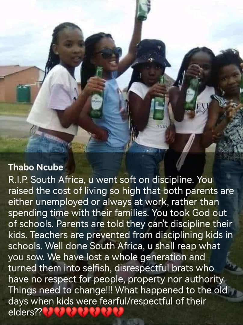 MoyaSandile's tweet photo. @Julius_S_Malema our young kids are falling everyday... Politician are busy fight at the top and the grass at the bottom is busy getting damaged ...
What's being done...? https://t.co/X2oRLRc7O8