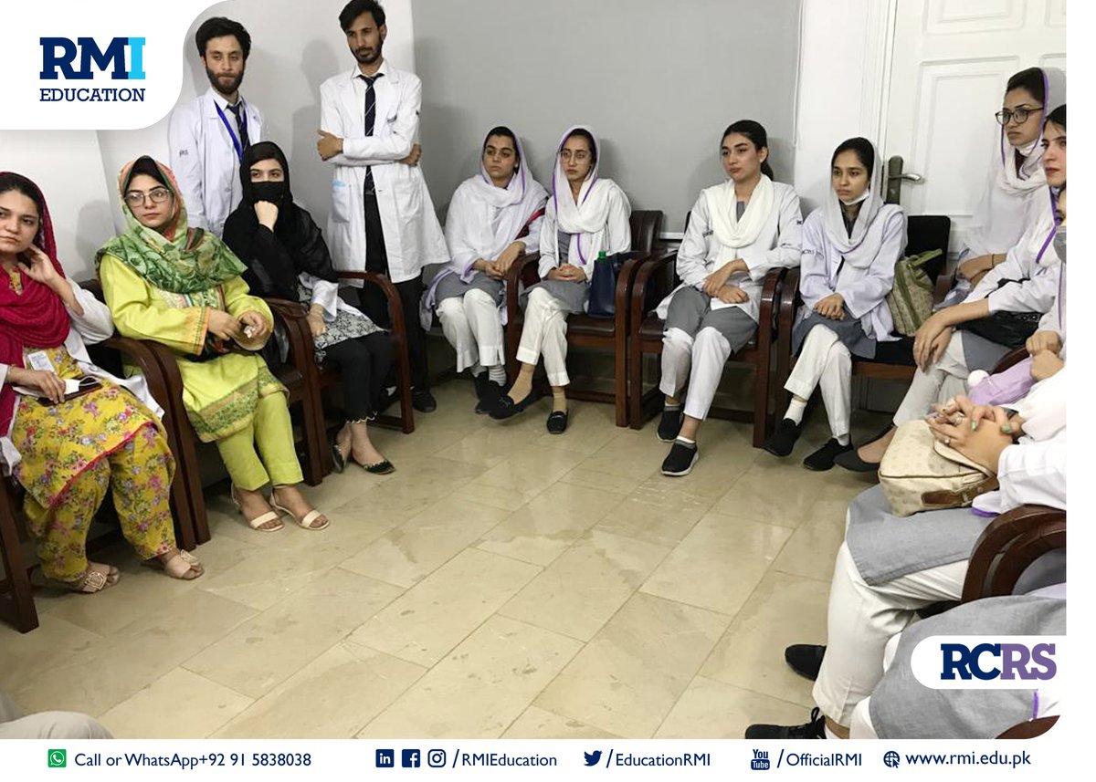 EducationRMI's tweet photo. RCRS organised a day study trip to Ayla Bells, a centre in Peshawar which provides speech and language therapy services. Such study trips are organised to broaden the student knowledge and capacity to deal with patients in the clinics. 

#RMIEducation #rcrs #speechtherapy https://t.co/69zHszT7EG