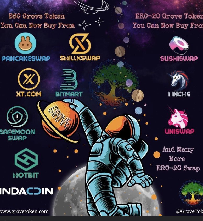 cjose14320's tweet photo. @cryptoworld202 #GroveToken 
#MooningNow 
#1000xgem https://t.co/dmPi5swnf8