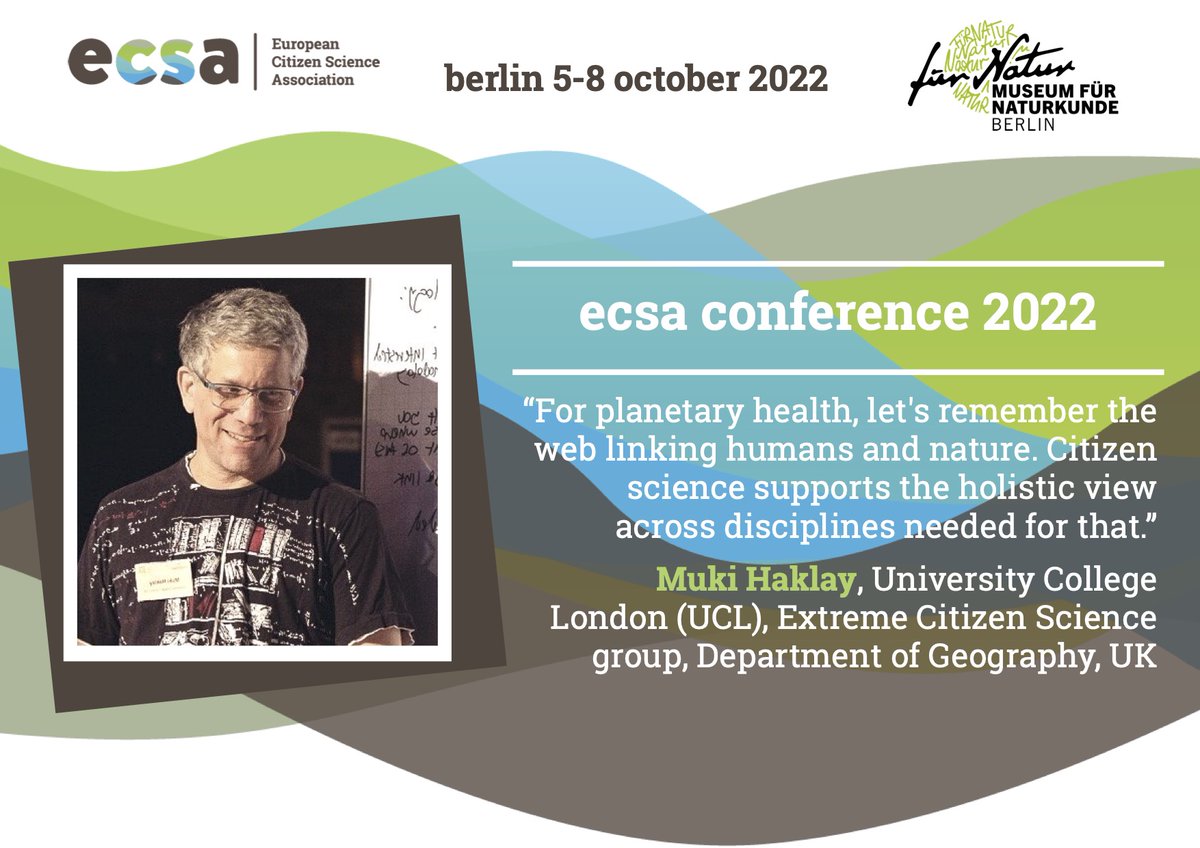 European Citizen Science Association (@EuCitSci) on Twitter photo 2022-06-29 07:41:25 #๐๐๐ฆ๐๐ฎ๐ฌ๐ฎ๐ฎ: ๐ถ๐ป๐๐ฟ๐ผ๐ฑ๐๐ฐ๐ถ๐ป๐ด ๐๐ต๐ฒ ๐ฆ๐ฐ๐ถ๐ฒ๐ป๐๐ถ๐ณ๐ถ๐ฐ ๐๐ผ๐ป๐ณ๐ฒ๐ฟ๐ฒ๐ป๐ฐ๐ฒ ๐๐ผ๐บ๐บ๐ถ๐๐๐ฒ๐ฒ ๐ช๐ต๐ฎ๐ ๐บ๐ฎ๐ธ๐ฒ๐ #CitizenScience ๐ฎ๐ป๐ฑ #PlanetaryHEALTH ๐ฎ ๐ฝ๐ฒ๐ฟ๐ณ๐ฒ๐ฐ๐ ๐บ๐ฎ๐๐ฐ๐ต? #6 Today ๐ Muki Haklay, UCL, UK #planetaryhealth #ForNature #๐๐๐ฆ๐๐ฎ๐ฌ๐ฎ๐ฎ: ๐ถ๐ป๐๐ฟ๐ผ๐ฑ๐๐ฐ๐ถ๐ป๐ด ๐๐ต๐ฒ ๐ฆ๐ฐ๐ถ๐ฒ๐ป๐๐ถ๐ณ๐ถ๐ฐ ๐๐ผ๐ป๐ณ๐ฒ๐ฟ๐ฒ๐ป๐ฐ๐ฒ ๐๐ผ๐บ๐บ๐ถ๐๐๐ฒ๐ฒ ๐ช๐ต๐ฎ๐ ๐บ๐ฎ๐ธ๐ฒ๐ #CitizenScience ๐ฎ๐ป๐ฑ #PlanetaryHEALTH ๐ฎ ๐ฝ๐ฒ๐ฟ๐ณ๐ฒ๐ฐ๐ ๐บ๐ฎ๐๐ฐ๐ต? #6 Today ๐ Muki Haklay, UCL, UK #planetaryhealth #ForNature