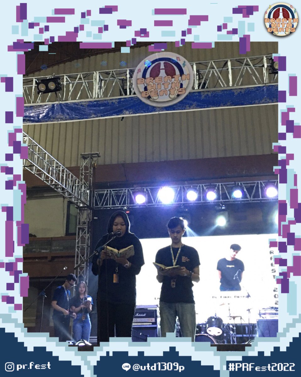 PRFESTUNISBA's tweet photo. (26/06) Pembacaan ayat suci Al-Quran dan Sari tilawah oleh Teh Larissa dan Kang Al Fikri

__
Public Relations Festival 
#PRFEST2022
#BREATHWITHBEATS https://t.co/CIale6hZLy
