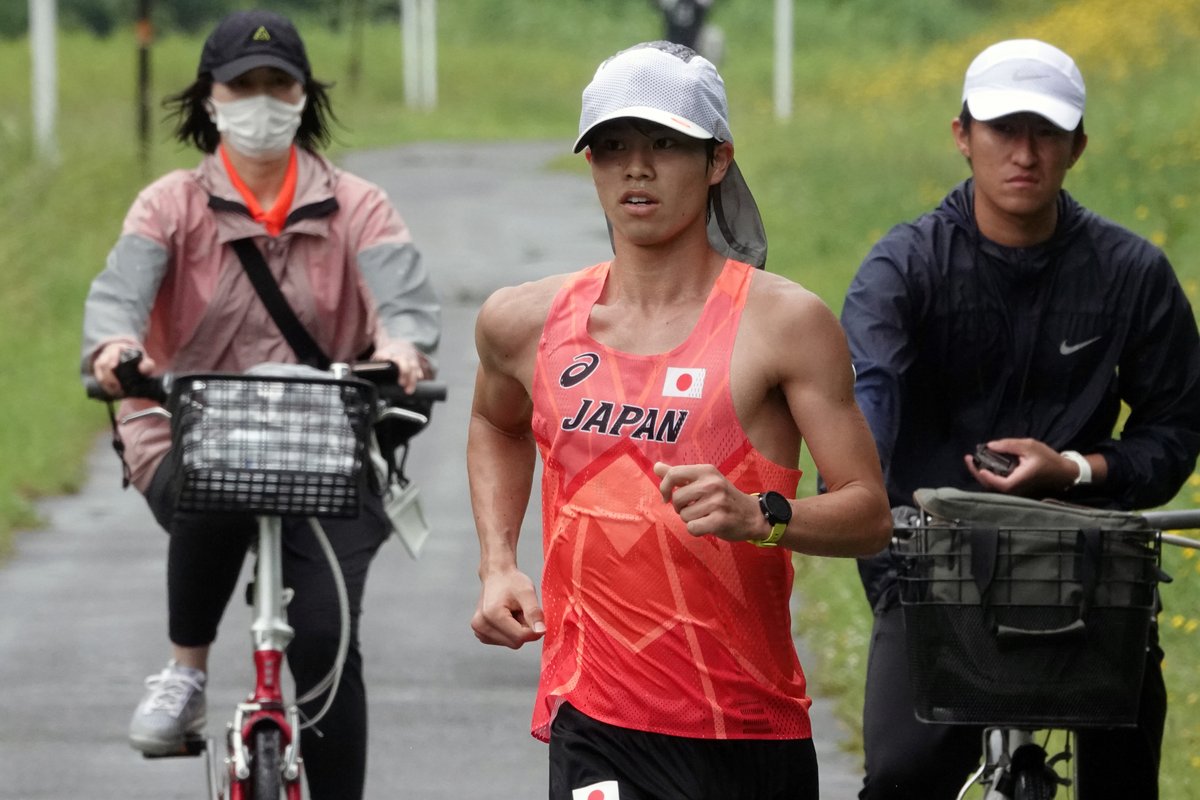 オレゴン #世界陸上】 #競歩 公開練習👟 ◇男子20km競歩🇯🇵日本代表