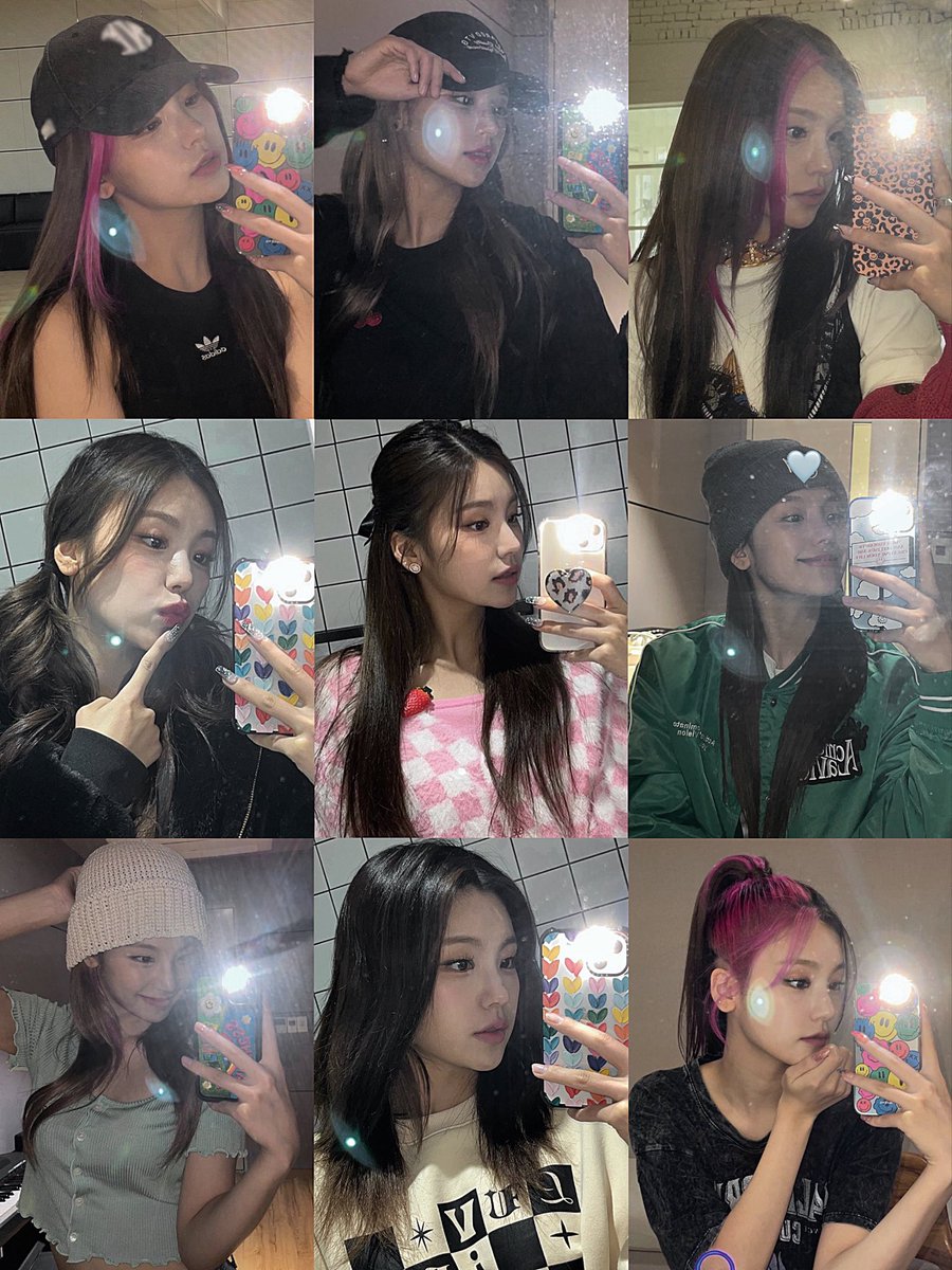her mirror selfies stay superior