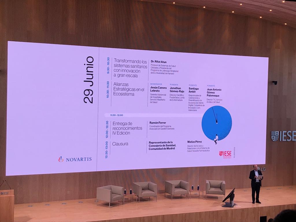 Inn_Somnia's tweet photo. 🗣️ | Nuestro colaborador Santiago Ambit (@ambitos) de @DistritoDigital participa hoy en #ProgramaAvanzado2022
Un evento organizado por @Novartis para hablar de las startups del programa #DistritoeHealth, desarrollado por Innsomnia https://t.co/lineOwjybd