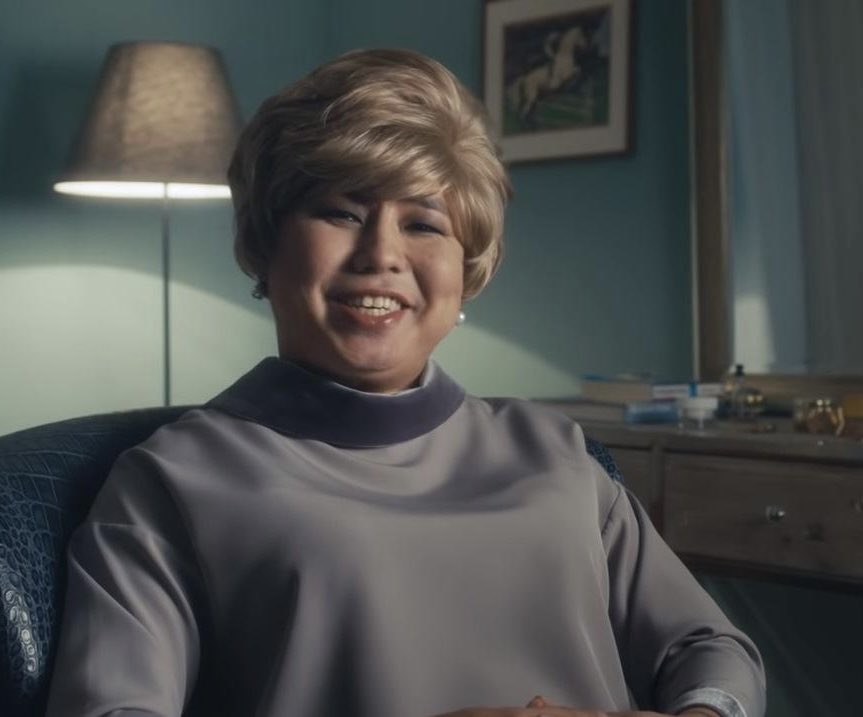 jarqynjaqta's tweet photo. Nurtas Adambay has done more influence for queer community in Kazakhstan with his role as Sabina than all the western media combined https://t.co/ahRkTkIWWH