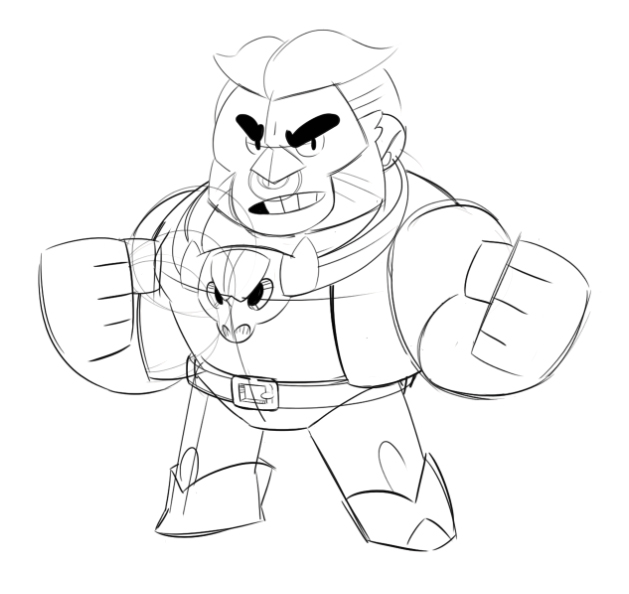 pawchaw's tweet photo. For all those asking for REALLY old concepts... here's a taster.... and yes I'll put them all up somewhere

#brawlstars https://t.co/PY9Xrl07Od