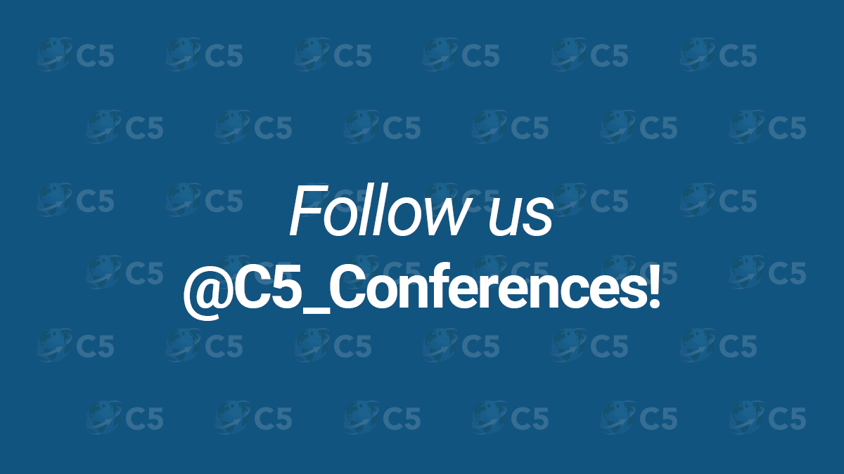 C5Live_AC's tweet photo. We’re creating a one-stop shop for news and updates for all our events. Follow us @C5_Conferences for a comprehensive look at all our events throughout the year.
#LegalConference #ComplianceTraining https://t.co/88OrdsDn0E