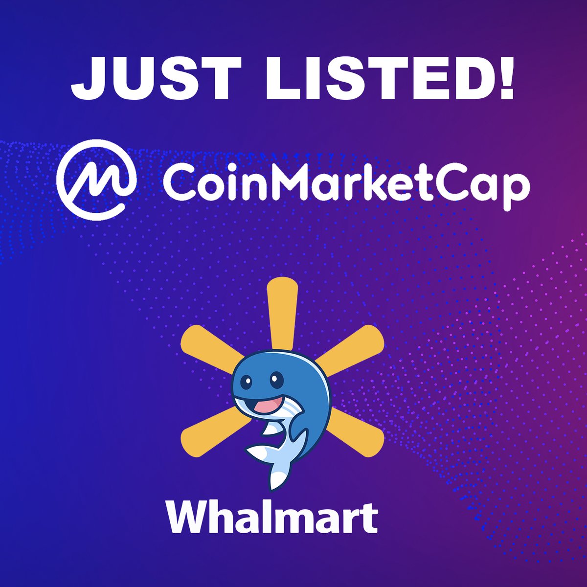 Woo! <a href="/CoinMarketCap/">CoinMarketCap</a> has arrived at one of the #Whalmart stores to go shopping. 🛍🛒

You know what's next. 👀

#Walmart #BNB #BSC #Binance #CoinMarketCap #FullSend <a href="/stevewilldoit/">Steve Will Do It</a>