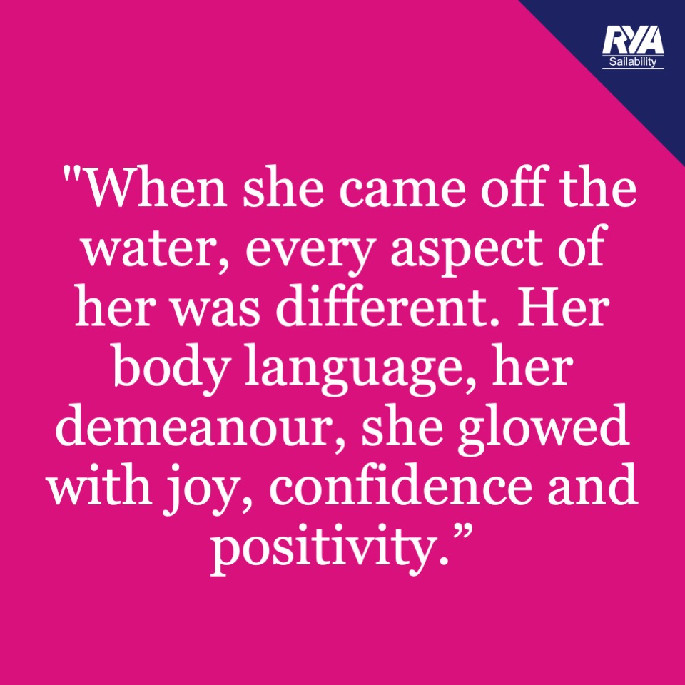 On #DeafBlindAwarenessWeek we reflect on the story of 17 year old deafblind sailor Millie. 

In the words of Millie's mum: "Sailing has the most awesome effect.” 

Read Millie's story here: rya.org/GCbh50JGVLu

#MoreThanSailing #Sailability <a href="/DeafblindUK/">Deafblind UK</a>
