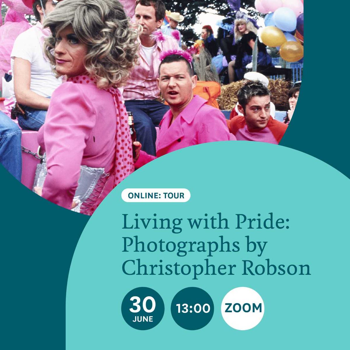 NLIreland's tweet photo. Join us for a Zoom tour of the exhibition #LivingwithPride: Photographs by Christopher Robson. Learn about the man behind the camera and his photo collection.
๐ Thurs, 30 June at 1pm:
https://t.co/vluqWs1xfD
An event for #Pride 2022
With #ISLinterpretation & #LiveCaptioning https://t.co/V3WWasuHfY