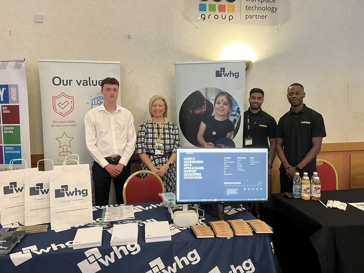 Ready steady go- all set to inspire our next generation of the workforce at the Black Country Careers &amp; Skills event in Wolverhampton with our great partner Deeo @walsallwhg <a href="/twinnedit_bim/">Twinnedit</a>