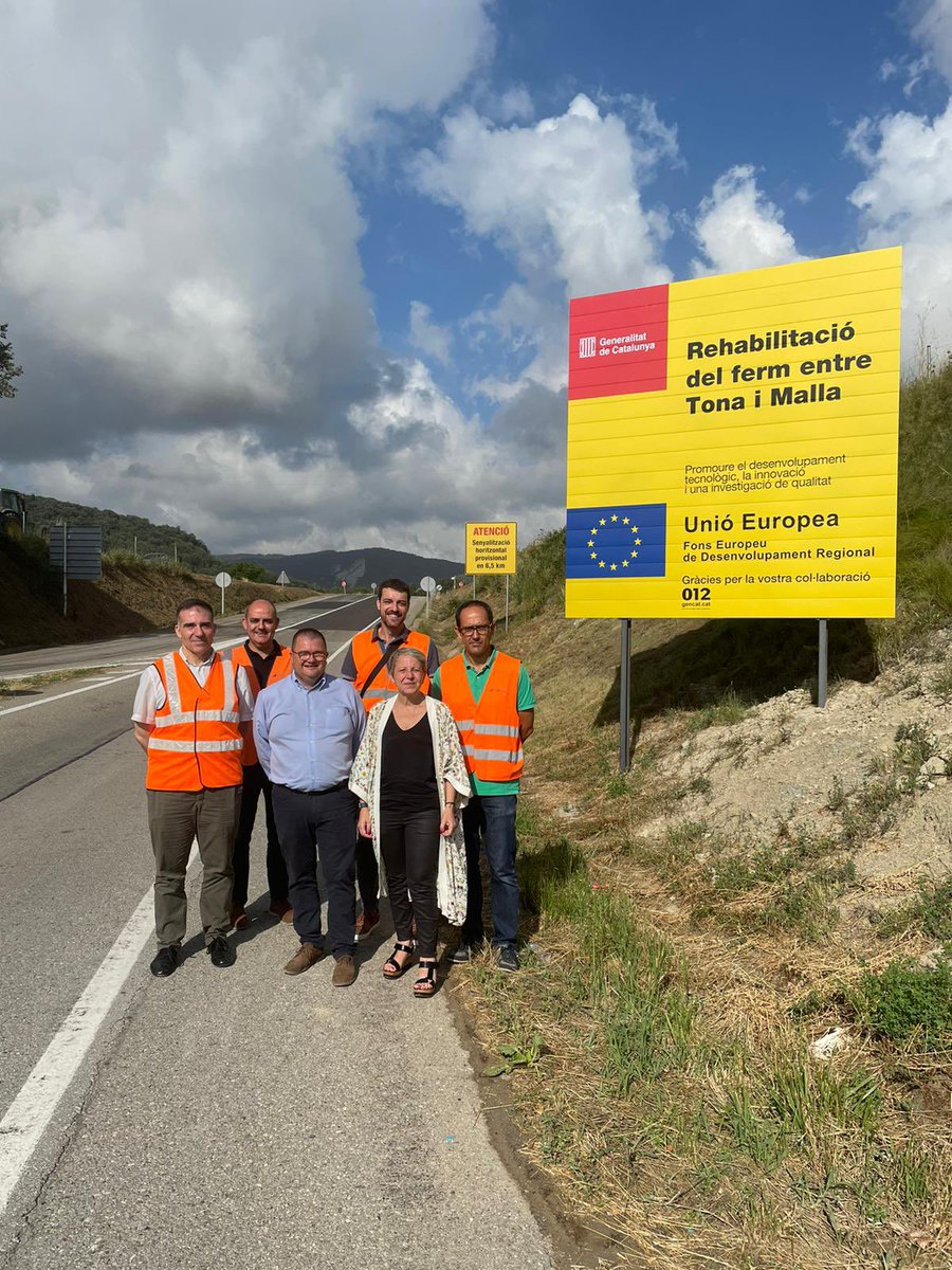 Segurament no sortirà a les notícies, però no parem de re-asfaltar carreteres. Aquesta setmana al Bages, Osona i l'Anoia.

👉 BV-1001, Calaf a Sant Guim de Freixenet amb un cost de 2 M€
👉 B-430, Sallent a Artés amb cost de 0,7 M€
👉 N141C, Tona a Malla amb un cost de 1M€