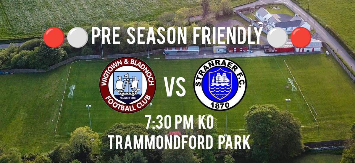 WBFC3's tweet image. 🔴⚪ Pre Season Friendly ⚪🔴

Tomorrow night the county town starts the Pre Season with a friendly against fellow South of Scotland side Stranraer Reserves. A good initial test for the lads who have worked hard for the past 3 weeks getting back up match sharpness.

#RAWA