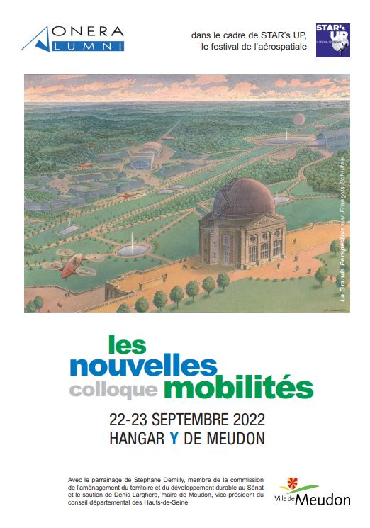 3af_Idf's tweet photo. #Colloque des nouvelles #mobilités organisé par @onera_fr #Alumni dans le cadre de STAR’s UP, le festival de l’#aérospatiale, les 22 et 23 septembre 2022 - 10h00-17h00 à MEUDON
Inscription gratuite : 
https://t.co/Pmda14z3xv https://t.co/Rg0S0SDhlX