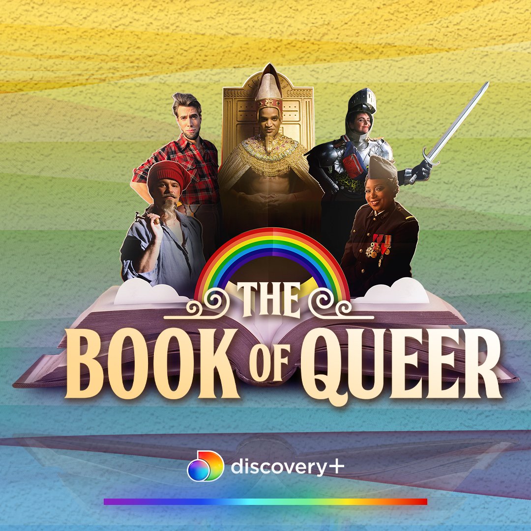 discoveryplusIN's tweet photo. Learning the history of pride has never been this fun! The Book of Queer only on Discovery+. Watch now.
#DiscoveryPlus #BookOfQueer #Pride #Pride2022 #Drag #Makeover #History #AlwaysProud https://t.co/gNtbEowjcX