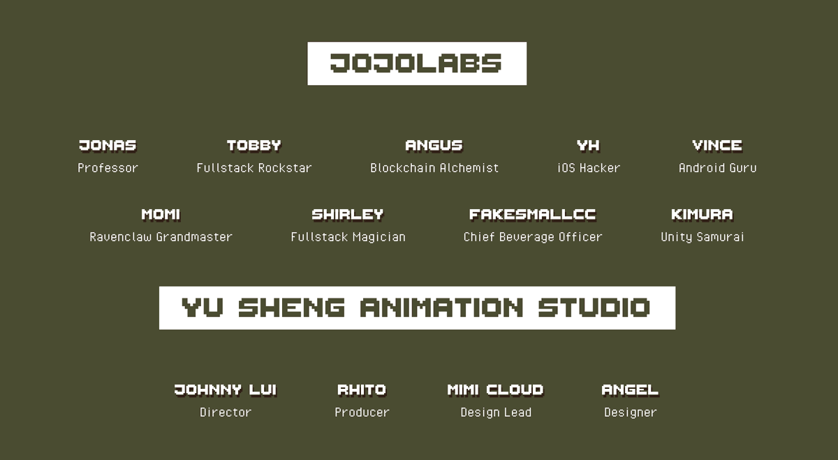 Why I am bullish about @arcadedotinc? 
Launch in Mar 2022 for a size of 10,000
1) Team 
They have a sizeable team led by <a href="/Willoman2000/">Willy | Arcadeland</a>. With such a big team I believe they are building something big and for the long term.