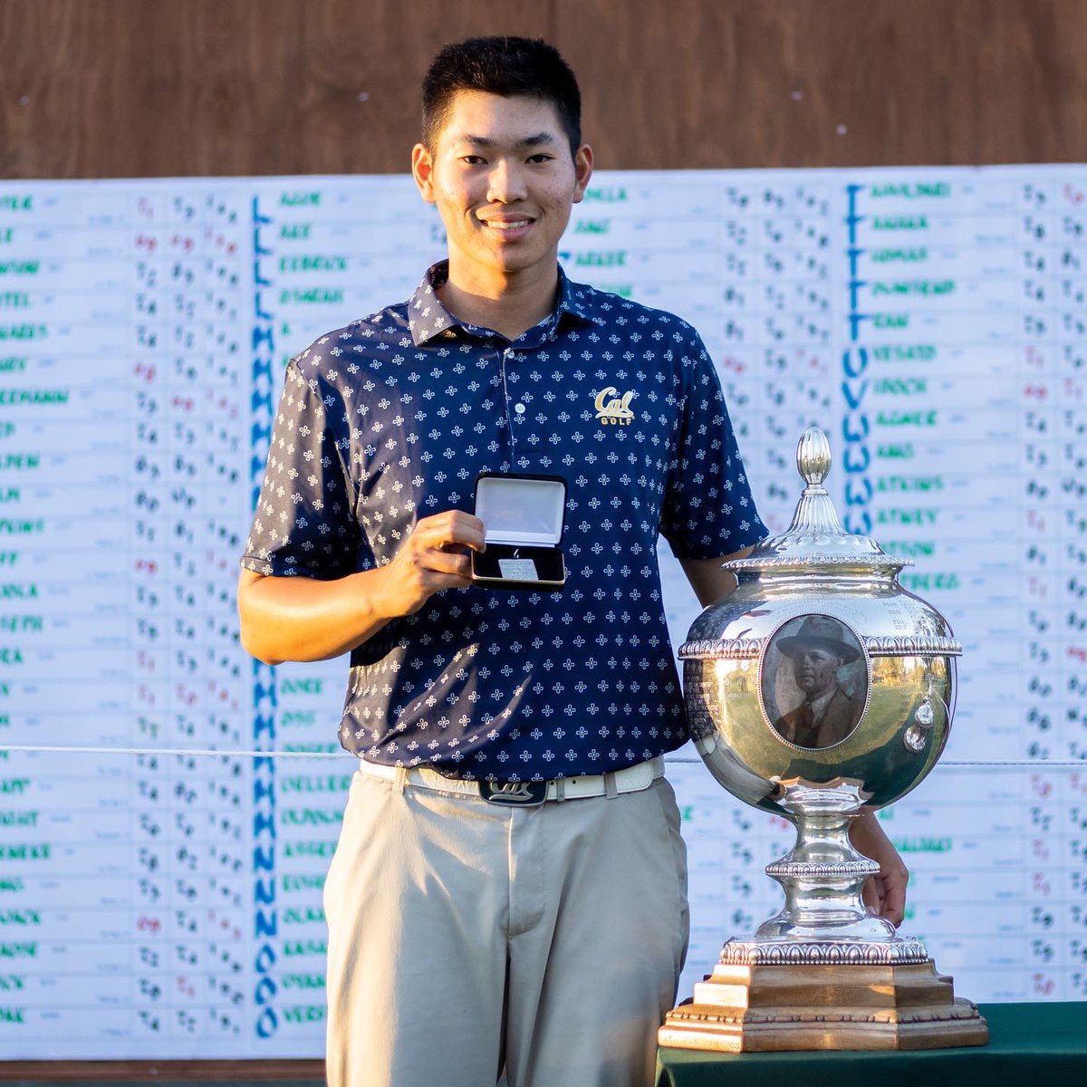 thescga's tweet photo. Our stroke play medalist also tied for today’s low round at Big Canyon CC. Tony Chen heads into match play tomorrow morning as the top seed after posting consecutive rounds of four-under 68 👀 #CalAm
Full results: https://t.co/06FcBe5aFi https://t.co/Vg2kBGmZyD