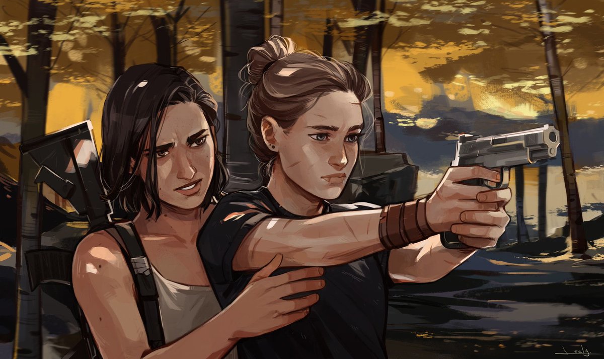clovae_rae's tweet photo. something about dystopian characters who adopted the name echo due to traumatic events and are somewhat shy but have become extremely badass (art by the amazing @lesly_oh ofc) #the100 #cdad #charondocksatdaylight https://t.co/WkOBsCUKOx