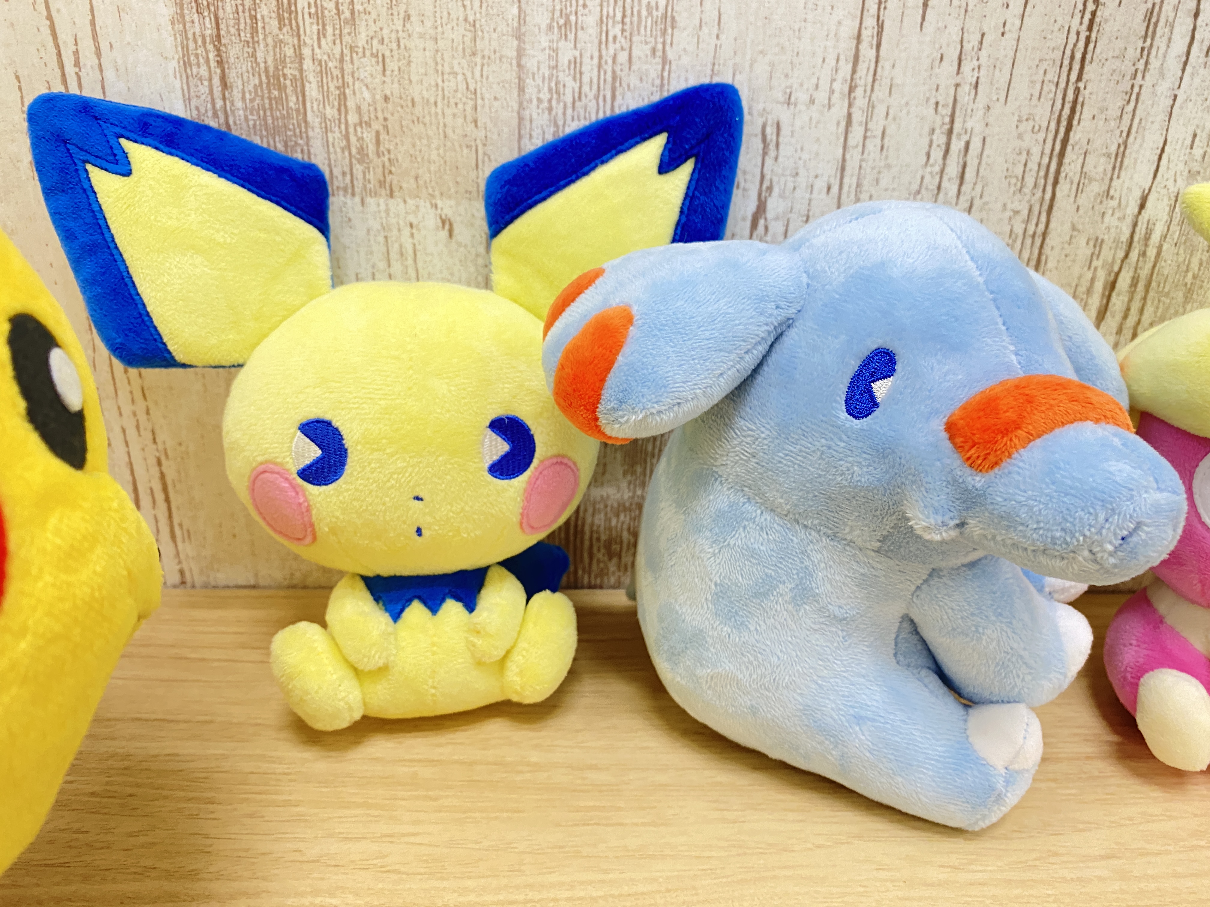ポケモン　ジラーチ　ゴマゾウ　　ピチュー サイコソーダリフレッシュ　ぬいぐるみ ポケモン ジラーチ ゴマゾウ ピチュー サイコソーダリフレッシュ