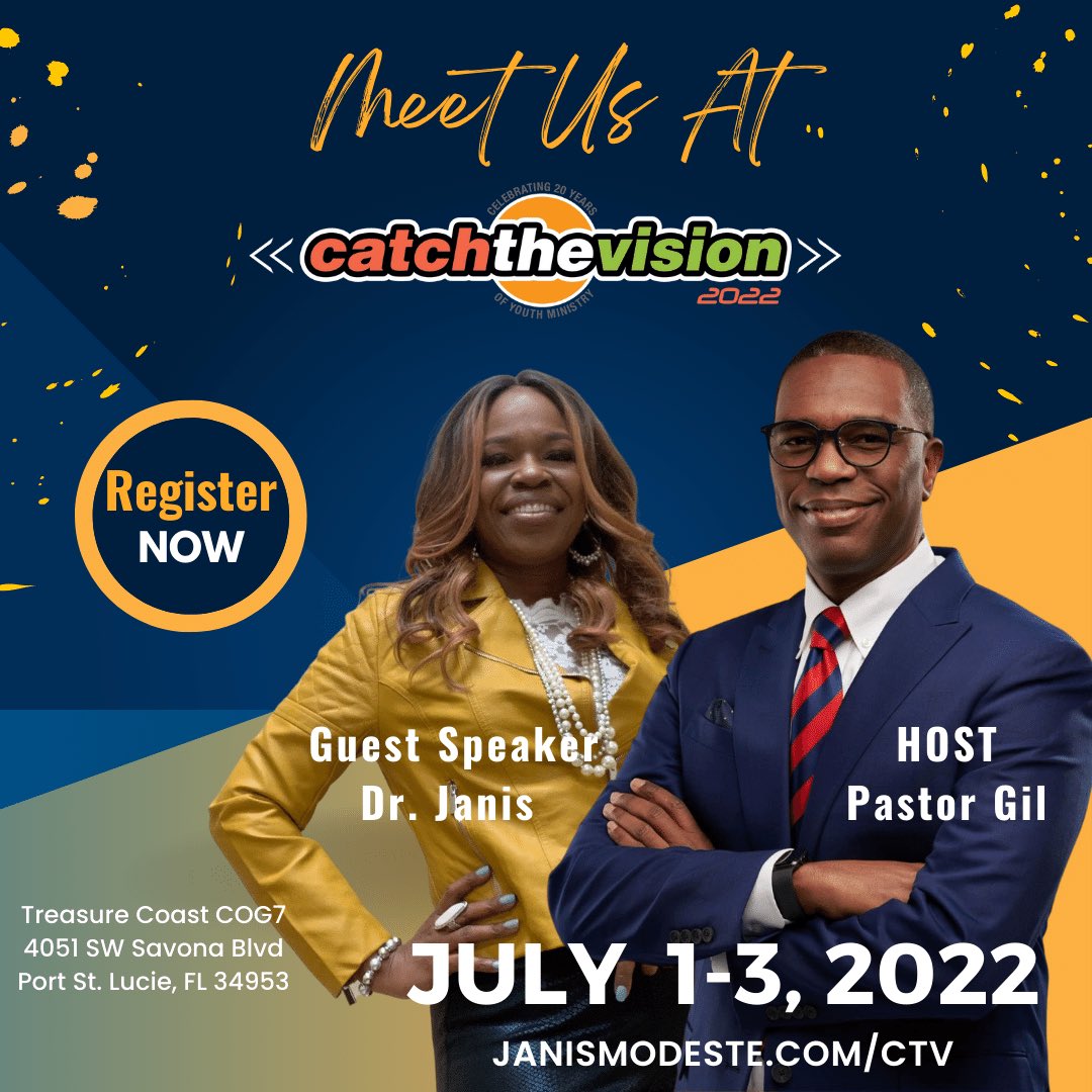 pastormonrose's tweet photo. Glad to have my big sis @DrJanisModeste joining for #ctv2022 #fromvisiontoaction https://t.co/jzhynV1u25