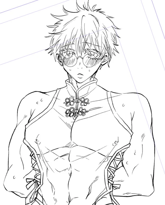 展示描いてる!えらい!(?) 