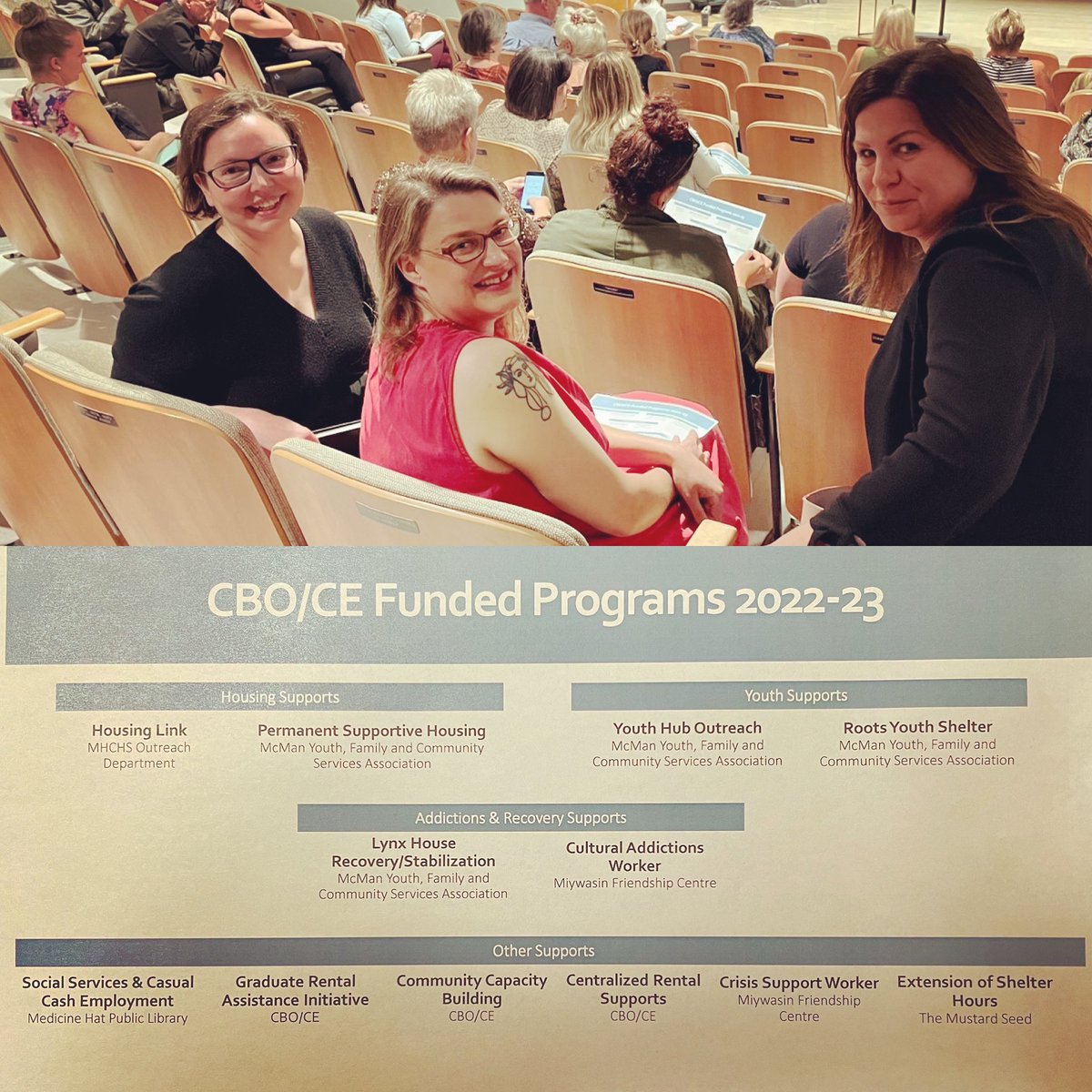 Today’s “Unravelling the System of Care in Medicine Hat” event was presented by <a href="/endhomelessness/">Jaime Rogers</a> of Medicine Hat Community Housing Society. We have fantastic &amp; flexible service providers in #medhat working hard everyday to meet the needs of our community. 👏 <a href="/linnsieclark/">Linnsie Clark</a>
