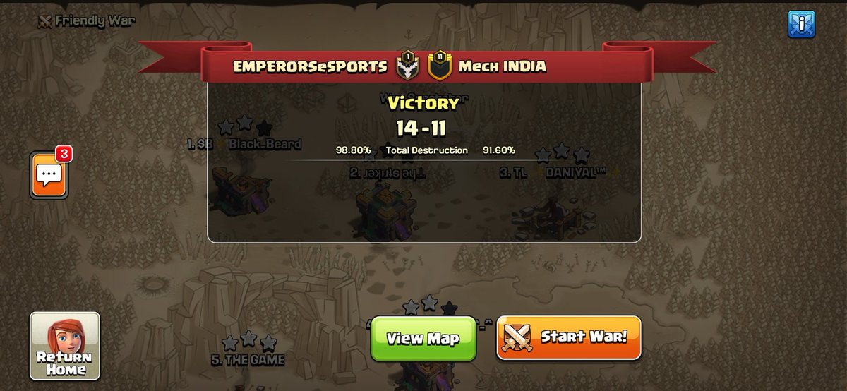 EMPERORS eSPORTS (@emperorsesport) on Twitter photo #Ggtoor day 1 completed with btb wins π₯³ Waiting for Ro32 in qualifiers stageπ€
<a href="/CoCEsports/">Clash of Clans Esports</a> <a href="/ClashofClans/">Clash of Clans</a> #Ggtoor day 1 completed with btb wins π₯³ Waiting for Ro32 in qualifiers stageπ€
<a href="/CoCEsports/">Clash of Clans Esports</a> <a href="/ClashofClans/">Clash of Clans</a>