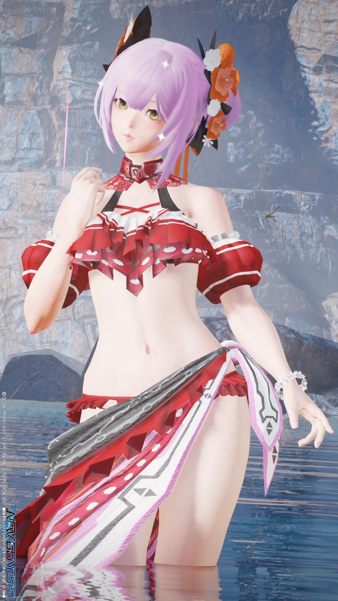 ljrscls's tweet photo. #PSO2NGS_SS 
#メンテの日なのでssを貼る https://t.co/VWeignrO04