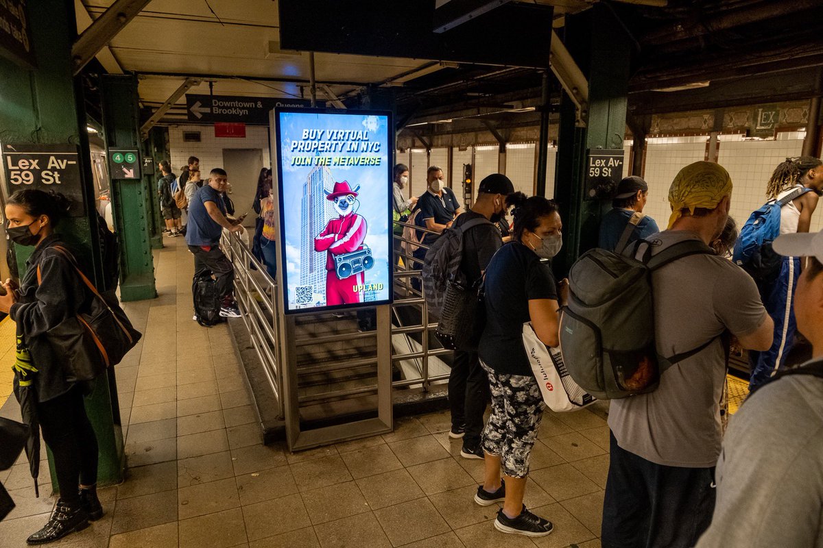 UplandMe's tweet photo. Have you seen our posters?! If you are in New York and you see them, make sure to take a picture in front of them and share with us! https://t.co/bdO26Epgru