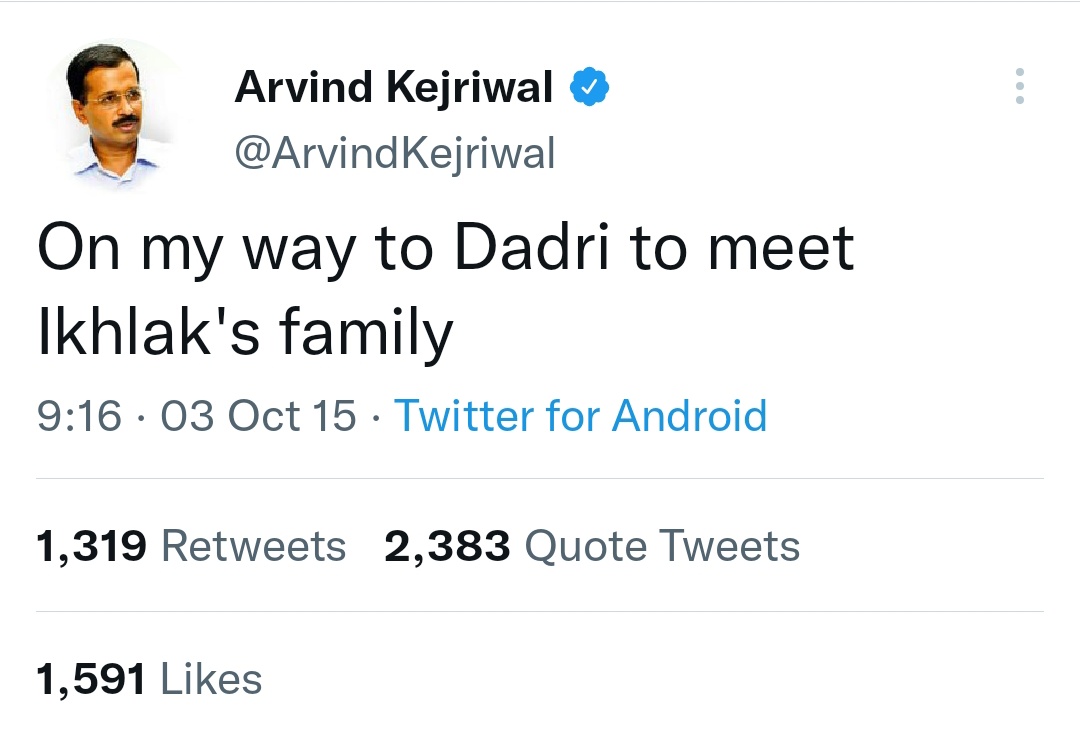 iAjaySengar's tweet photo. ... @ArvindKejriwal जी कन्हैया लाल जी के घर उदयपुर कब जा रहे हो?? https://t.co/Ebg3Ts2KVN