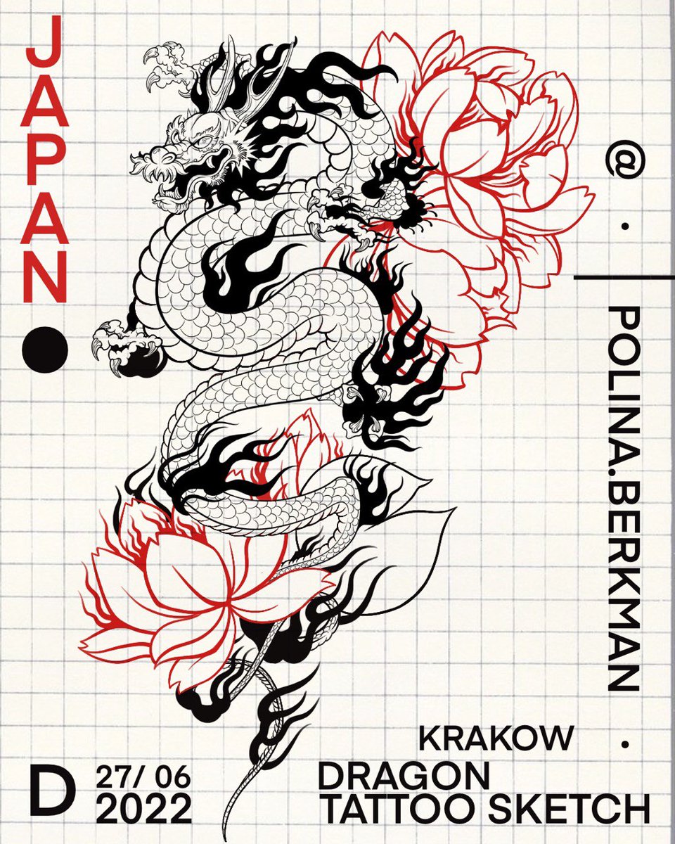 lluxferro's tweet photo. Japanese tattoo sketch https://t.co/8F7655Bbtt