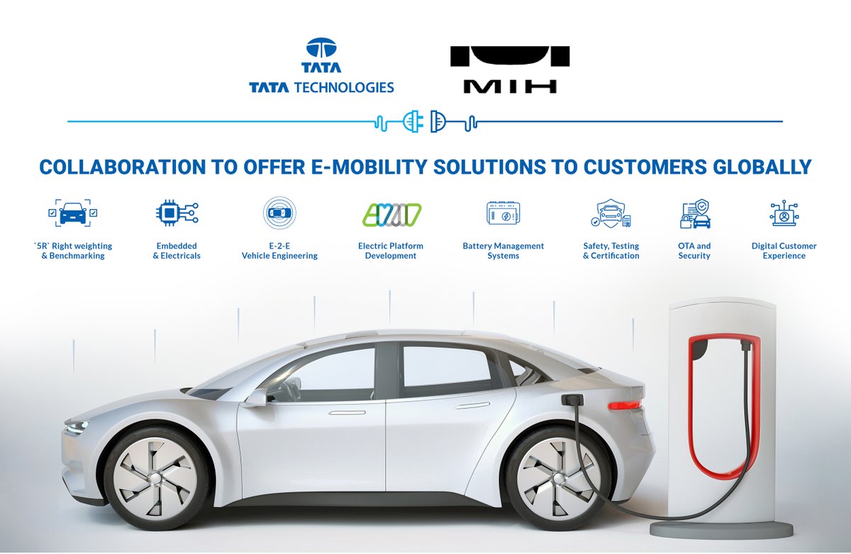 Tata Technologies vision of #EngineeringABetterWorld embodies our commitment to #sustainableengineering solutions. We are delighted to join the @MihAlliance to promote the development of sustainable #mobility solutions.

🔗👉 lnkd.in/drwREfX6

#ElectricVehicles #technology