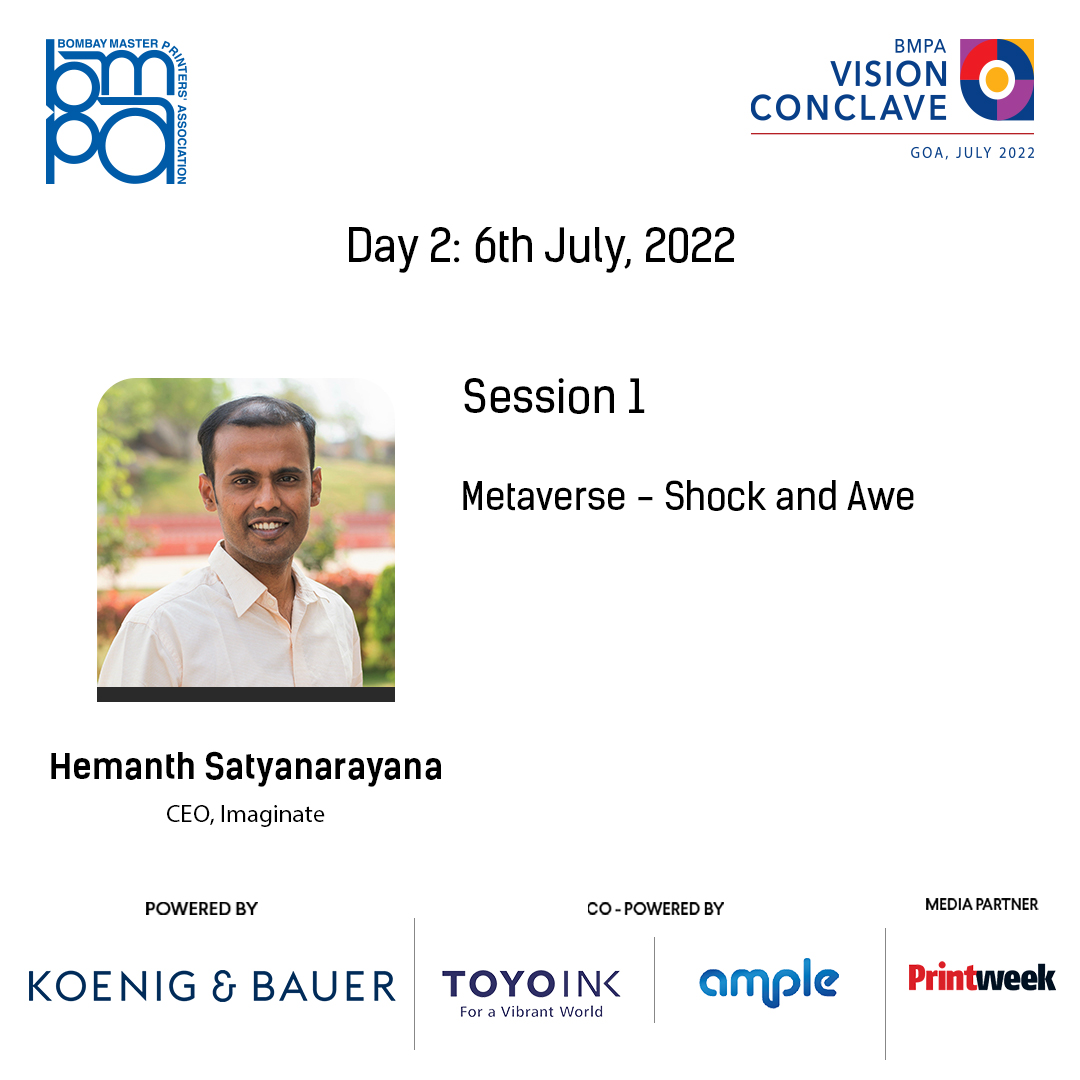 TheBmpa's tweet photo. #TeamBMPA proudly announces the program for the upcoming Vision Conclave on 5th & 6th July at Goa.
Visit https://t.co/B7m9gcw8Zg for more info
#BMPA #VisCon22 #LetsDoMore https://t.co/b9royQZMb7