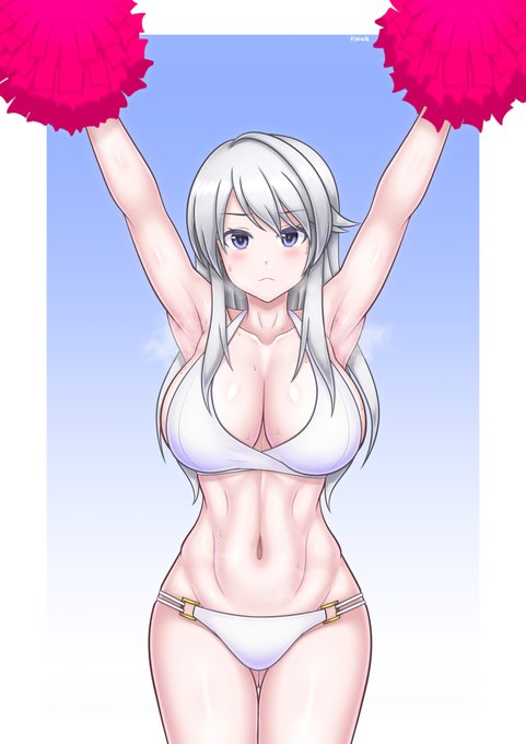 #梅雨明けなので水着絵を張る 