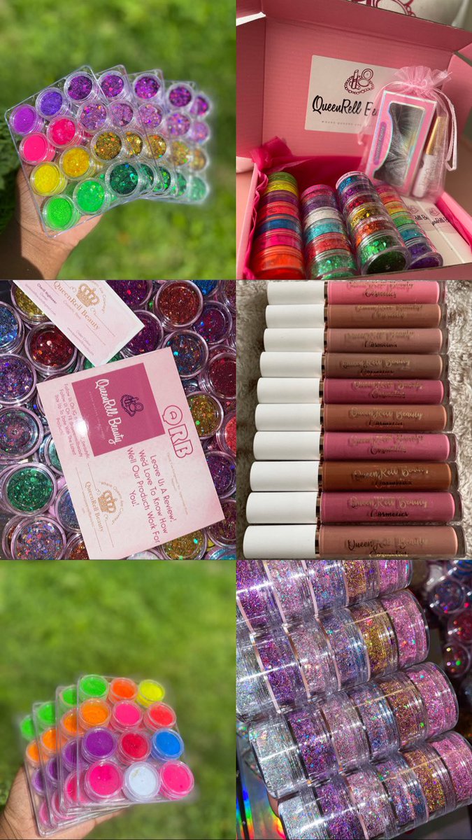 QBeautyllc's tweet photo. Shop QRB For All Your Cosmetic Needs! 🛍💕✨

Website 💕✨ https://t.co/0WFQzkrapb

Instagram 💕✨ https://t.co/36gHzyKQP1…

Facebook 💕✨ QueenRell Beauty

Etsy 💕✨ https://t.co/cY32mjv36h
#SmallBusiness #Glitter https://t.co/ft4c59DvkB