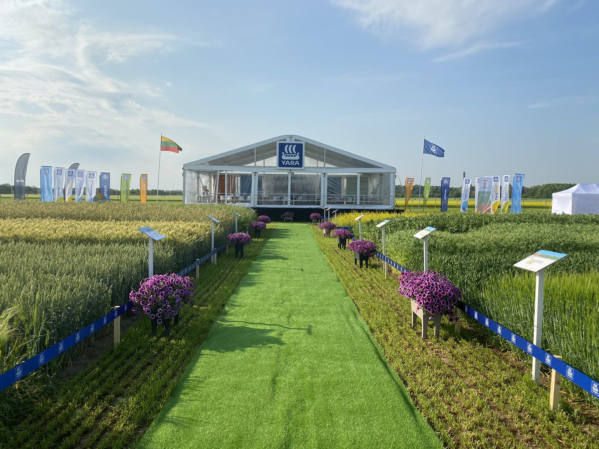 LHeimala's tweet photo. After three long years #Agrovizija2022. Again a unique event - showcasing the latest in agriculture. @yara #YaraLietuva https://t.co/jmINNbpkah