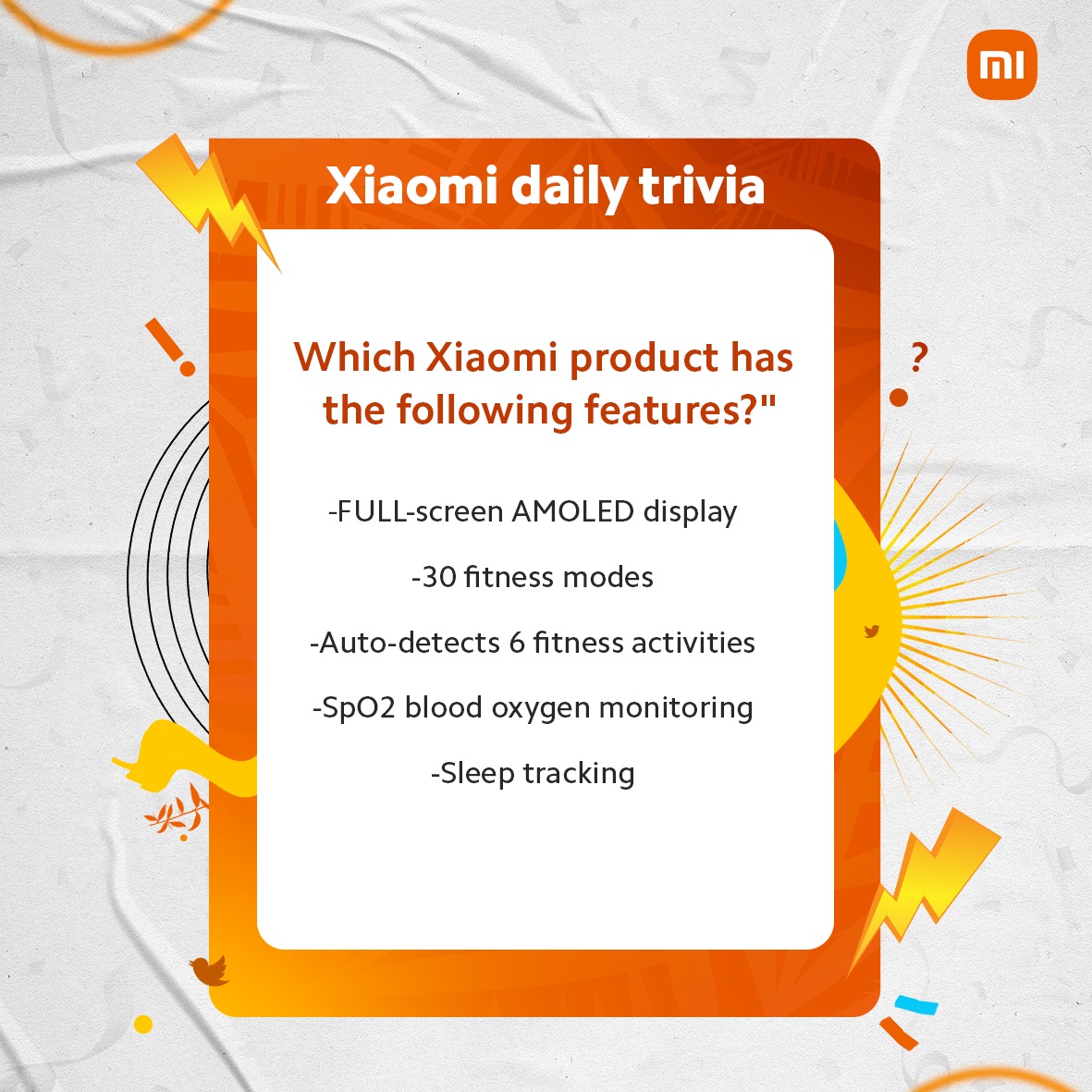 Can you guess what Xiaomi product has the following specifications? 

CLUE: Take matters into your own hands 😜

Reply using #JumiaAt10XiaomiDeals and RT