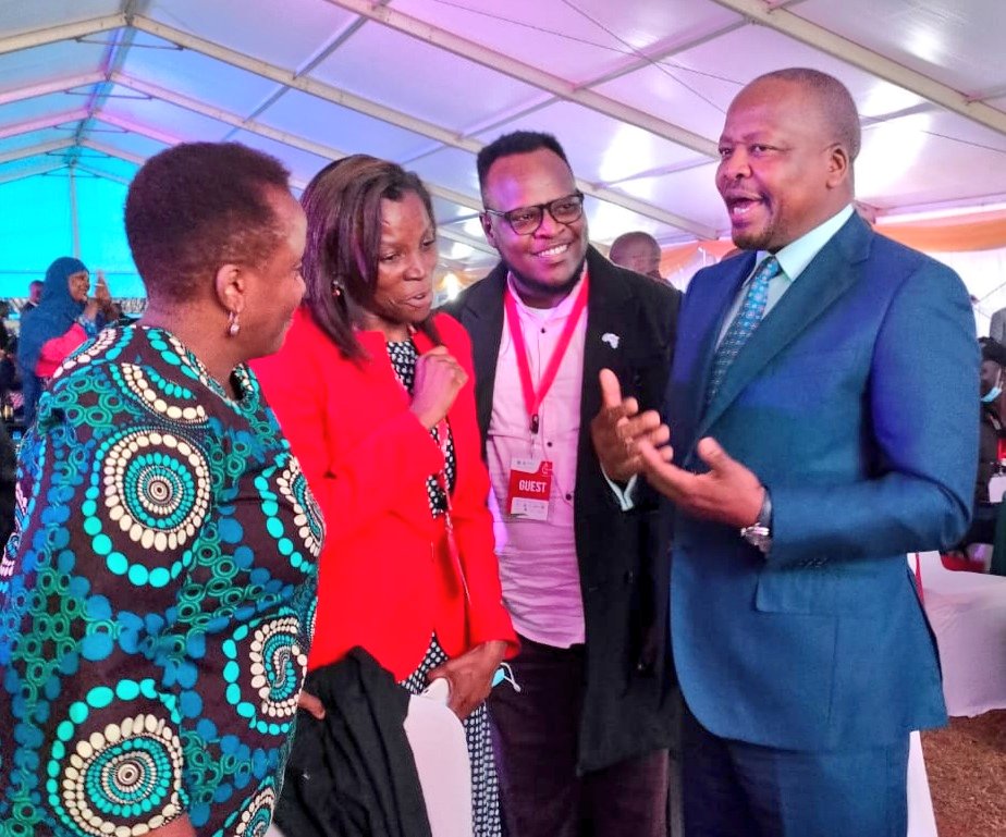 Charles Kevin Kamau (CKK), MPRSK (@ckk_kenya) on Twitter photo With <a href="/MOH_Kenya/">Ministry of Health</a> Cabinet Secretary, Hon. <a href="/MutahiKagwe/">Mutahi Kagwe</a>, Bungoma First Lady, <a href="/CWangamati_/">H.E Caroline Wangamati</a>, & Head of @KNBTSOfficial, Dr. Nduku Kilonzo during the 1st Damu Ke Awards' Ceremony.
The CS' passion for the need of Blood is UNPARALLELED!
<a href="/AfricaCoBA/">AfricaCoBA</a> is supporting the 3 day Conference. With <a href="/MOH_Kenya/">Ministry of Health</a> Cabinet Secretary, Hon. <a href="/MutahiKagwe/">Mutahi Kagwe</a>, Bungoma First Lady, <a href="/CWangamati_/">H.E Caroline Wangamati</a>, & Head of @KNBTSOfficial, Dr. Nduku Kilonzo during the 1st Damu Ke Awards' Ceremony.
The CS' passion for the need of Blood is UNPARALLELED!
<a href="/AfricaCoBA/">AfricaCoBA</a> is supporting the 3 day Conference.