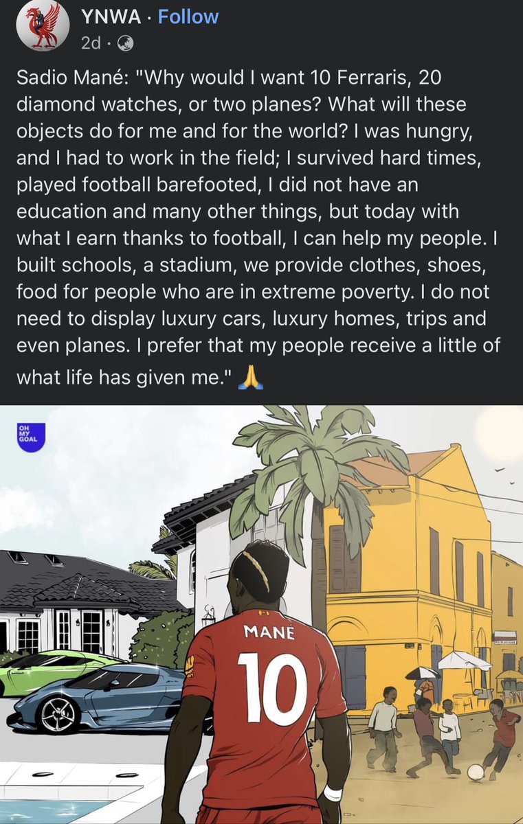 FaudikaFirdaus's tweet photo. Otomatis jadi Fans Sadio Mane gw 🫡 https://t.co/H8gTY4KfCd