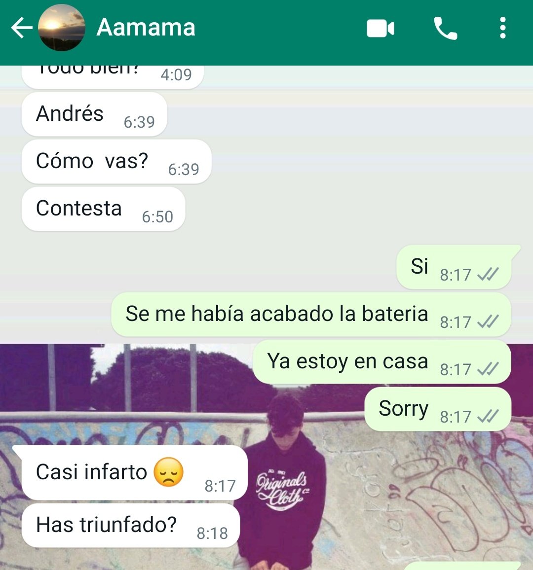Derss_7's tweet photo. Esto es una madre lo demás son tonterias https://t.co/cCgk9NWyBk