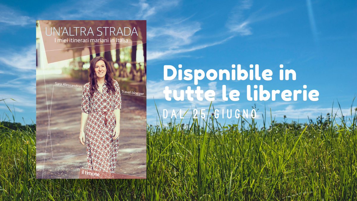 «Un'altra strada. I miei itinerari mariani in Italia» - Da Monte Berico a Caravaggio, da Castelpetroso a Boccadirio <a href="/SaAlessandrini/">Sara Alessandrini</a> si racconta e ci guida tra chiese e santuari. (Ed. Il Timone, pp. 160, € 18,00)
⚠️ Lo puoi acquistare subito su iltimone.org/prodotto/unalt…