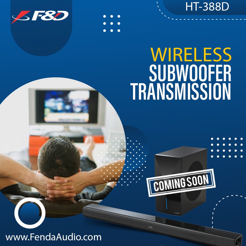 Fenda_India's tweet photo. For real #cinema sound that fits your #home, the new #HT388D has powerful surround sound and wireless rear #speakers that bring every movie to life.
#SwitchToFenda https://t.co/NcAB8RIB5D