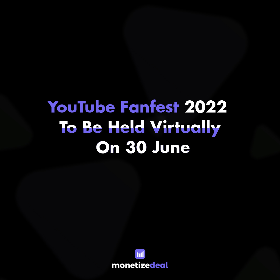 MonetizeDeal's tweet photo. Tag your favorite creator you are excited to see!!

#Monetizedeal #YoutubeFanfest #fanfest2022 https://t.co/yDwr2977YG