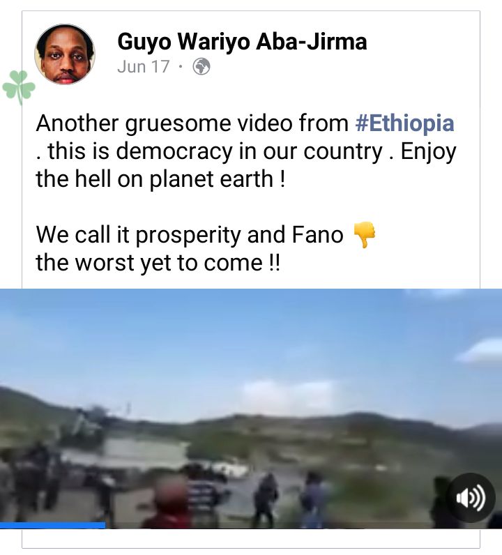 LGaramu's tweet photo. @HabtamuAyalew21 What about this? This is not animals,its human being??? Why you are always went selected crying??? You are a king of racism!!! https://t.co/JDM3dvrl4D