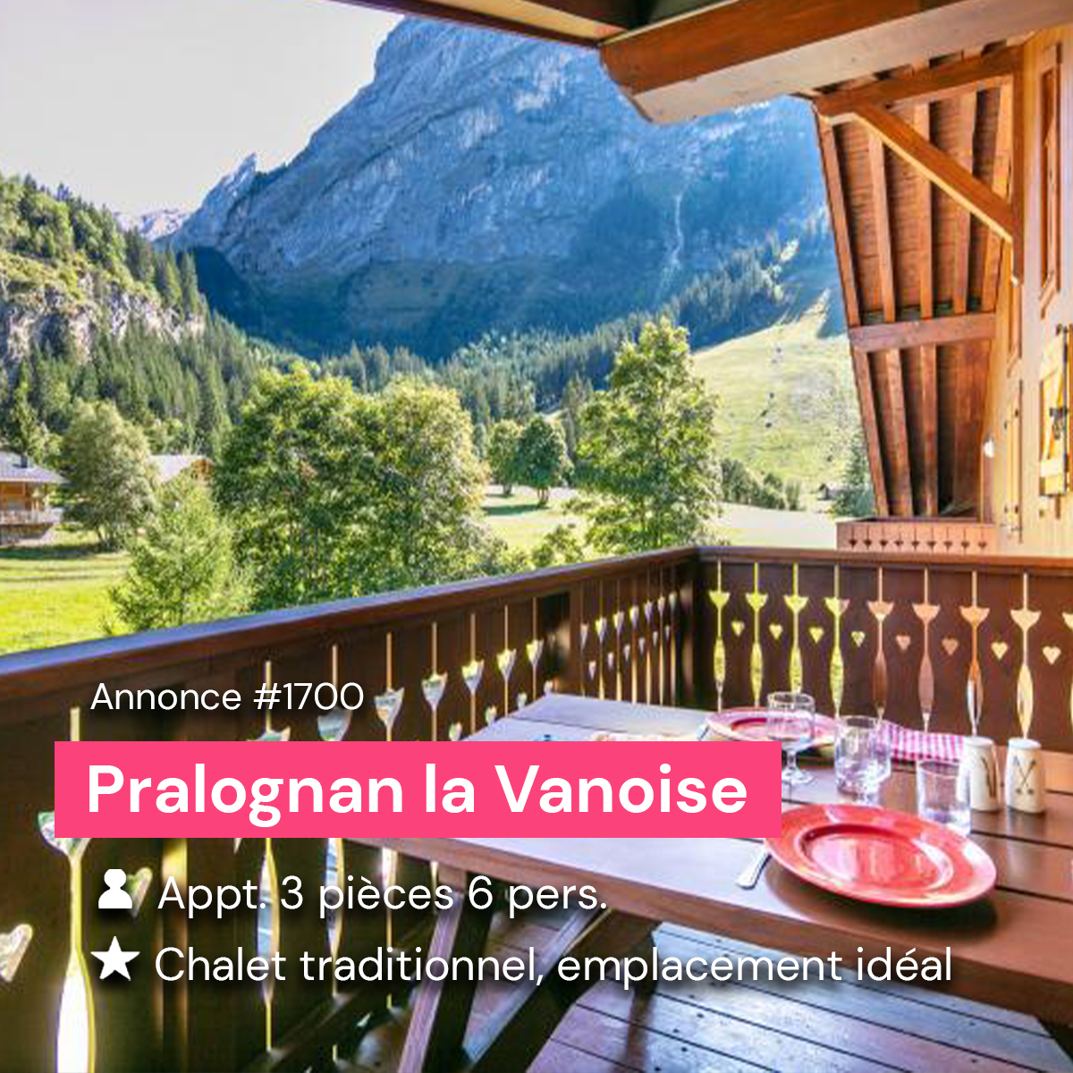 alpissime's tweet photo. ❤️ Coup de cœur du jour ❤️ 

📍 Situé à Pralognan la Vanoise, ce joli chalet est idéalement placé avec un parking.

😍 On apprécie particulièrement son exposition sud-ouest pour profiter du soleil. 

🗝️ Retrouvez le sur https://t.co/Ym4bIzCvn0 : https://t.co/EwDbRtzZCZ https://t.co/g2rL0cPlrG