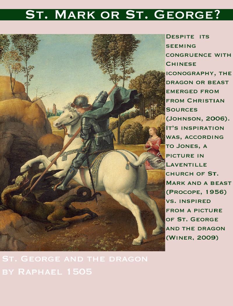SuelynChoo's tweet photo. The creation of the dragon or beast

The theory is that the dragon band is an ambulatory depiction of Satan and his horde cast from Heaven. (Procope, 1956) https://t.co/tiFJTJYka5